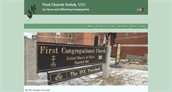 Desktop Screenshot of firstchurchnatick.org